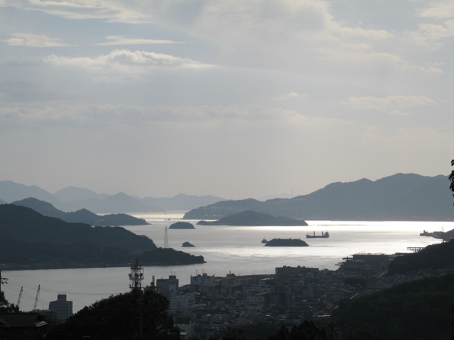 尾道眺望濑户内海